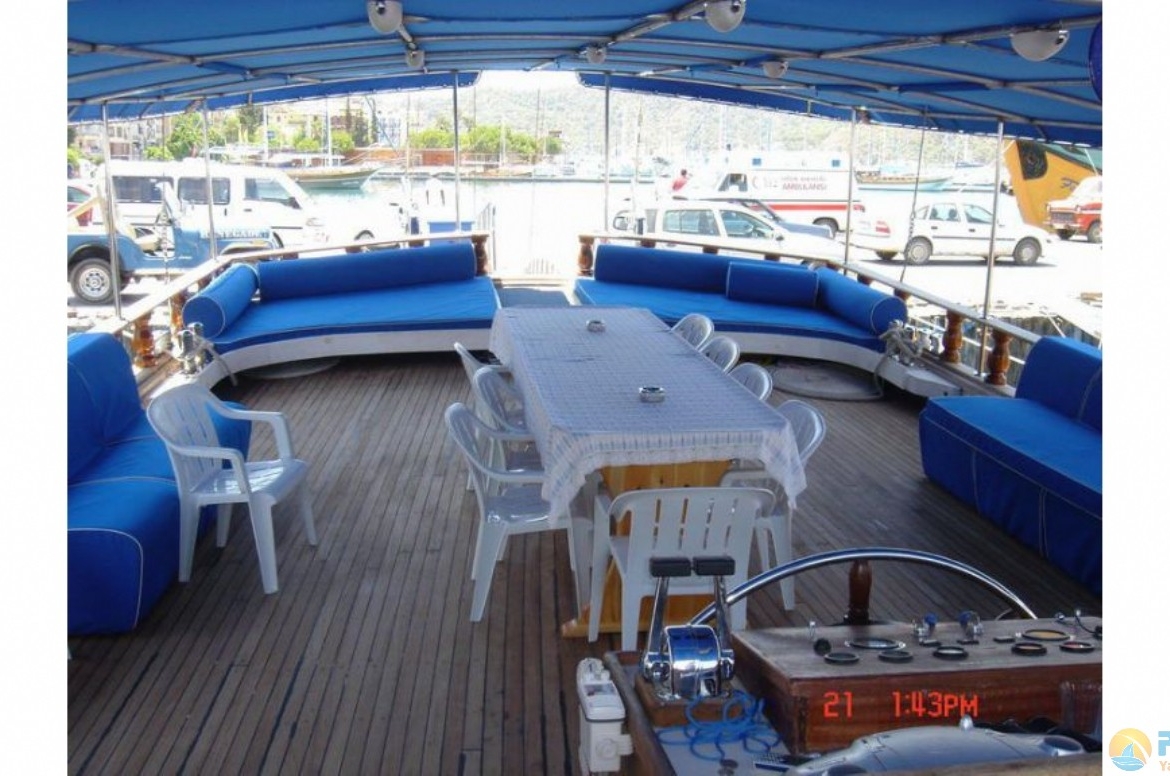 Dinc Bu Kiralık Gulet Yat Tekne Mavi Yolculuk