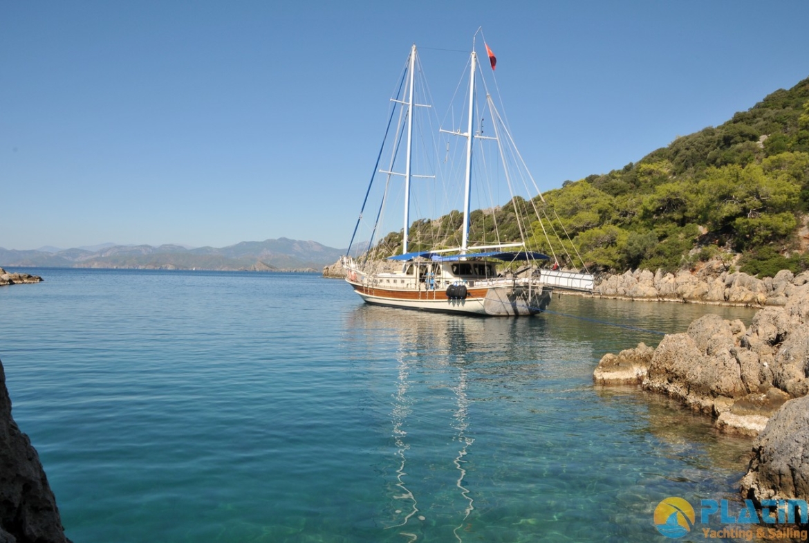 Faralya Kiralık Gulet Yat Tekne Mavi Yolculuk Tur