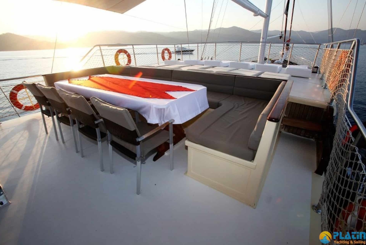 Fortuna 2 Kiralık Gulet Yat Tekne Mavi Yolculuk