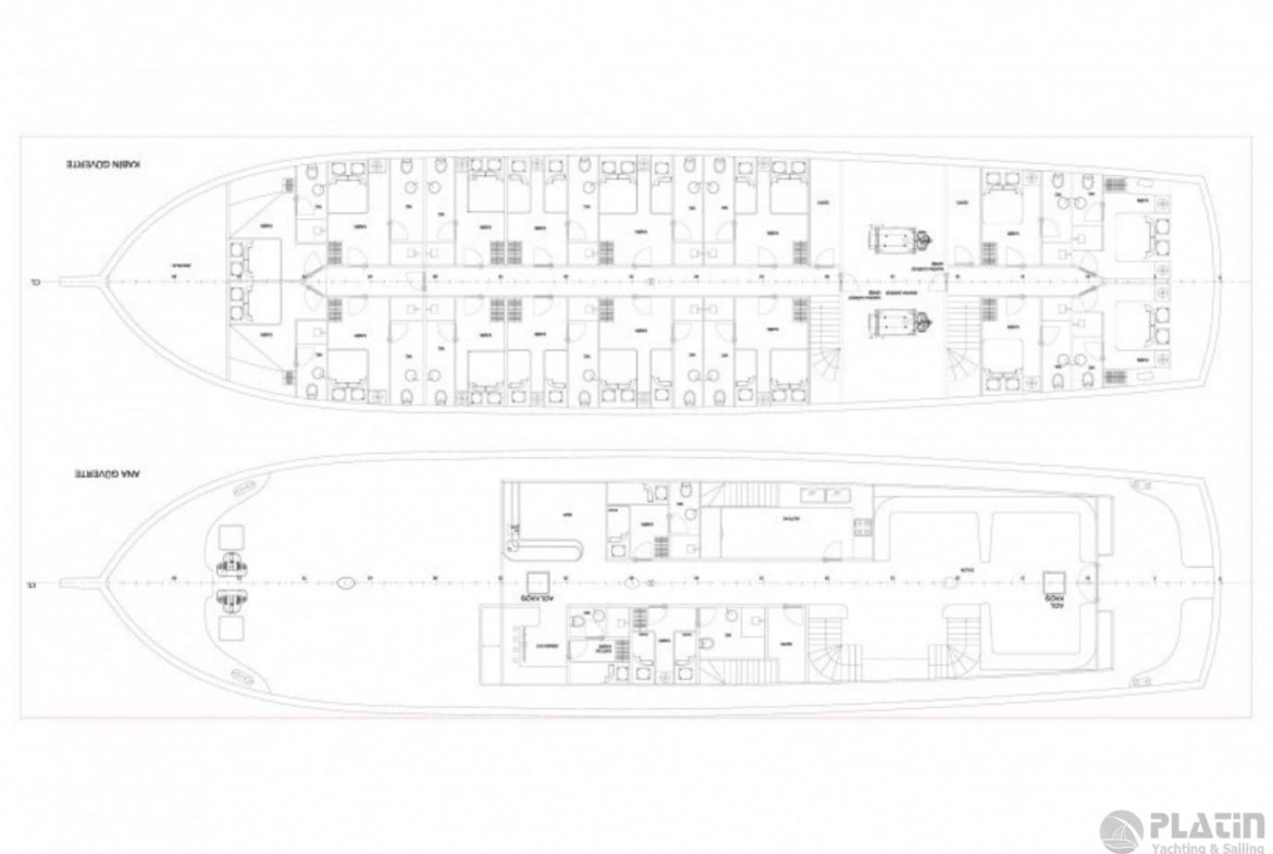 Grand Admiral Kiralık Tekne Yat Gulet Mavi Yolculuk Tur