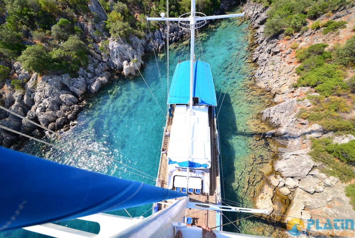 Kayhan 5 Kiralık Gulet Yat Tekne Mavi Yolculuk Tur