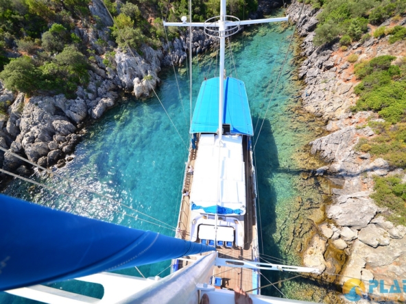 Kayhan 5 Kiralık Gulet Yat Tekne Mavi Yolculuk Tur