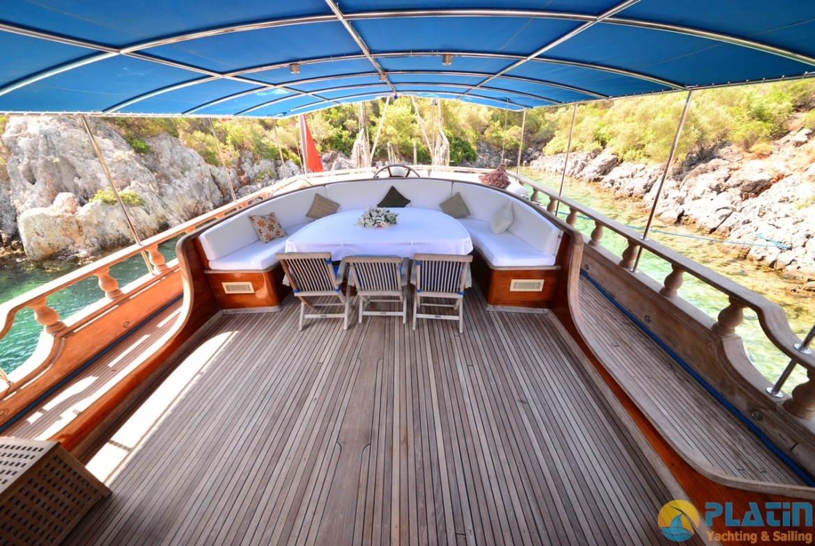 Kayhan 5 Kiralık Gulet Yat Tekne Mavi Yolculuk Tur