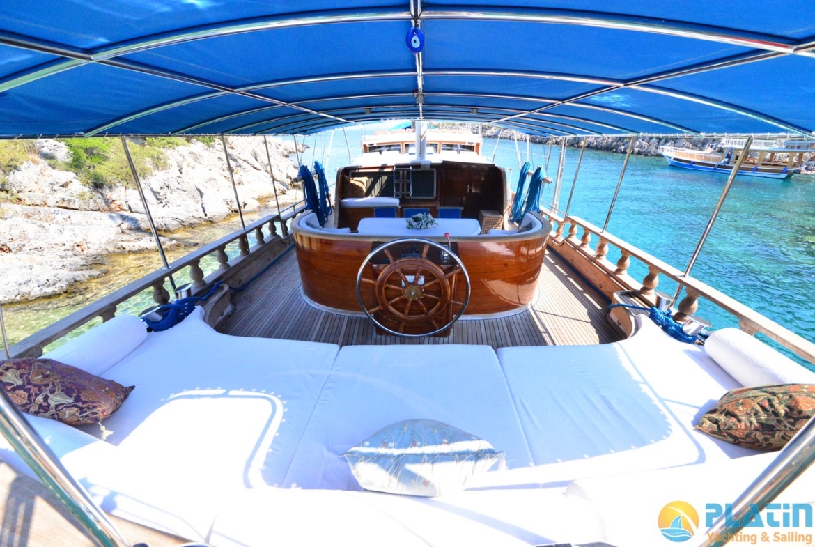 Kayhan 5 Kiralık Gulet Yat Tekne Mavi Yolculuk Tur