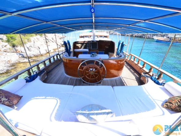 Kayhan 5 Kiralık Gulet Yat Tekne Mavi Yolculuk Tur