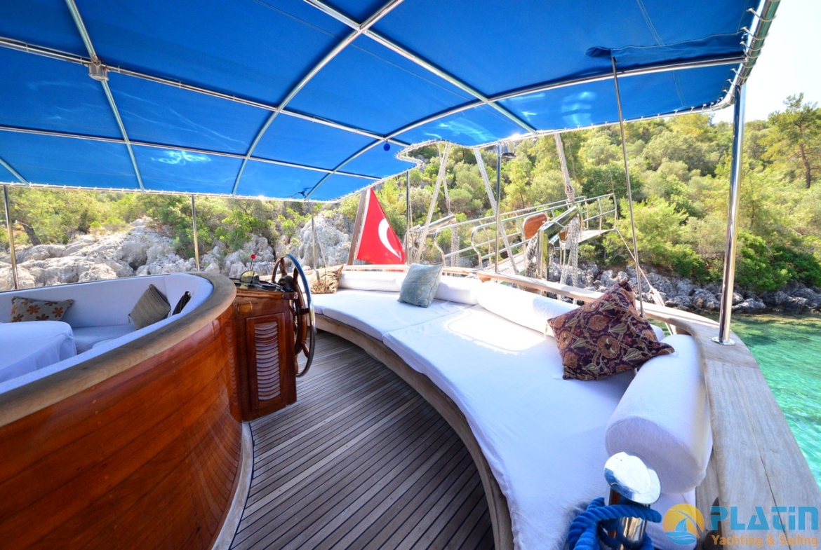 Kayhan 5 Kiralık Gulet Yat Tekne Mavi Yolculuk Tur