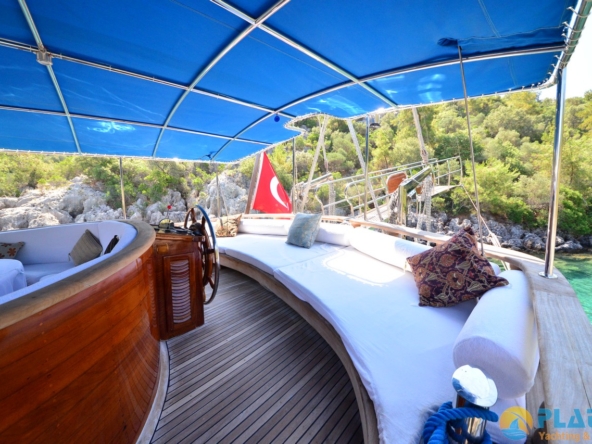 Kayhan 5 Kiralık Gulet Yat Tekne Mavi Yolculuk Tur