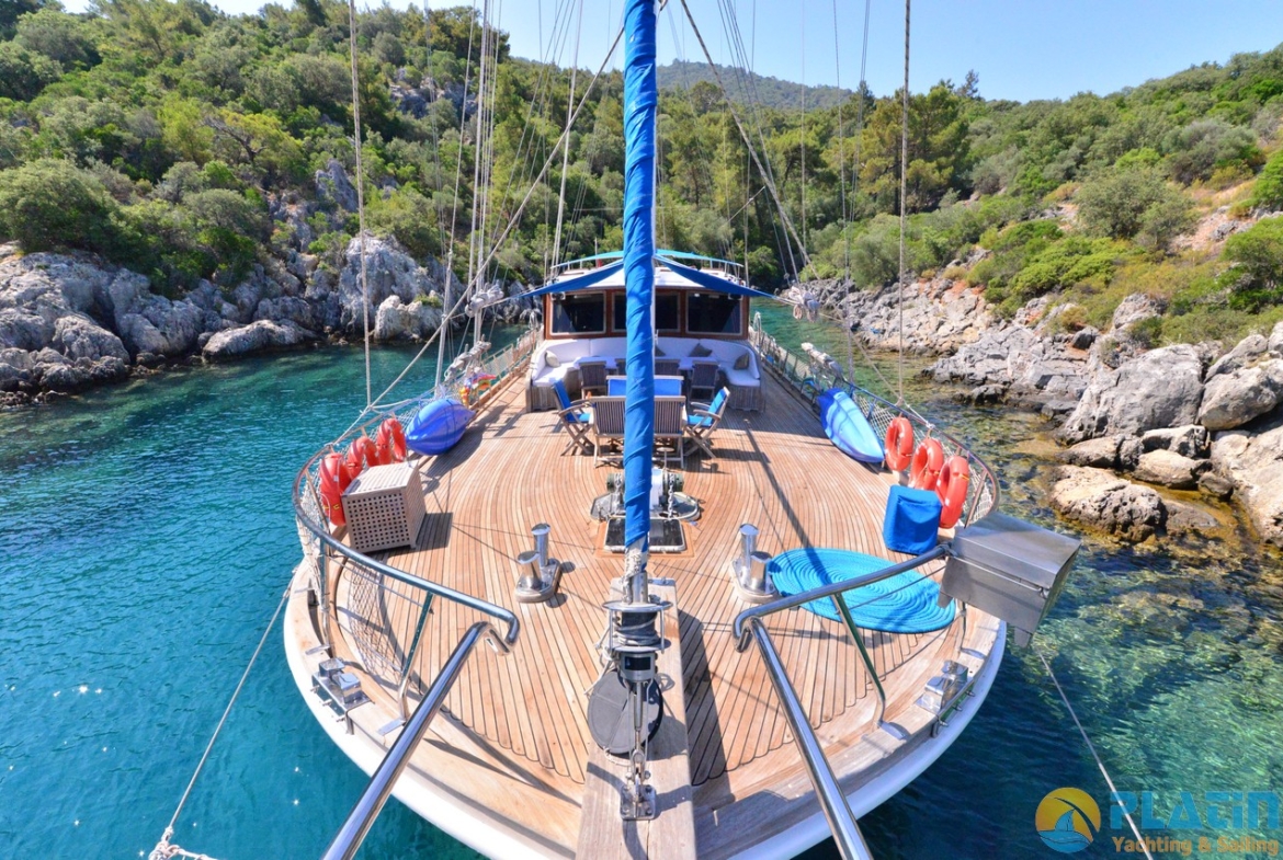 Kayhan 5 Kiralık Gulet Yat Tekne Mavi Yolculuk Tur