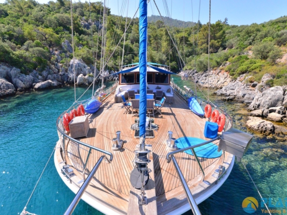 Kayhan 5 Kiralık Gulet Yat Tekne Mavi Yolculuk Tur