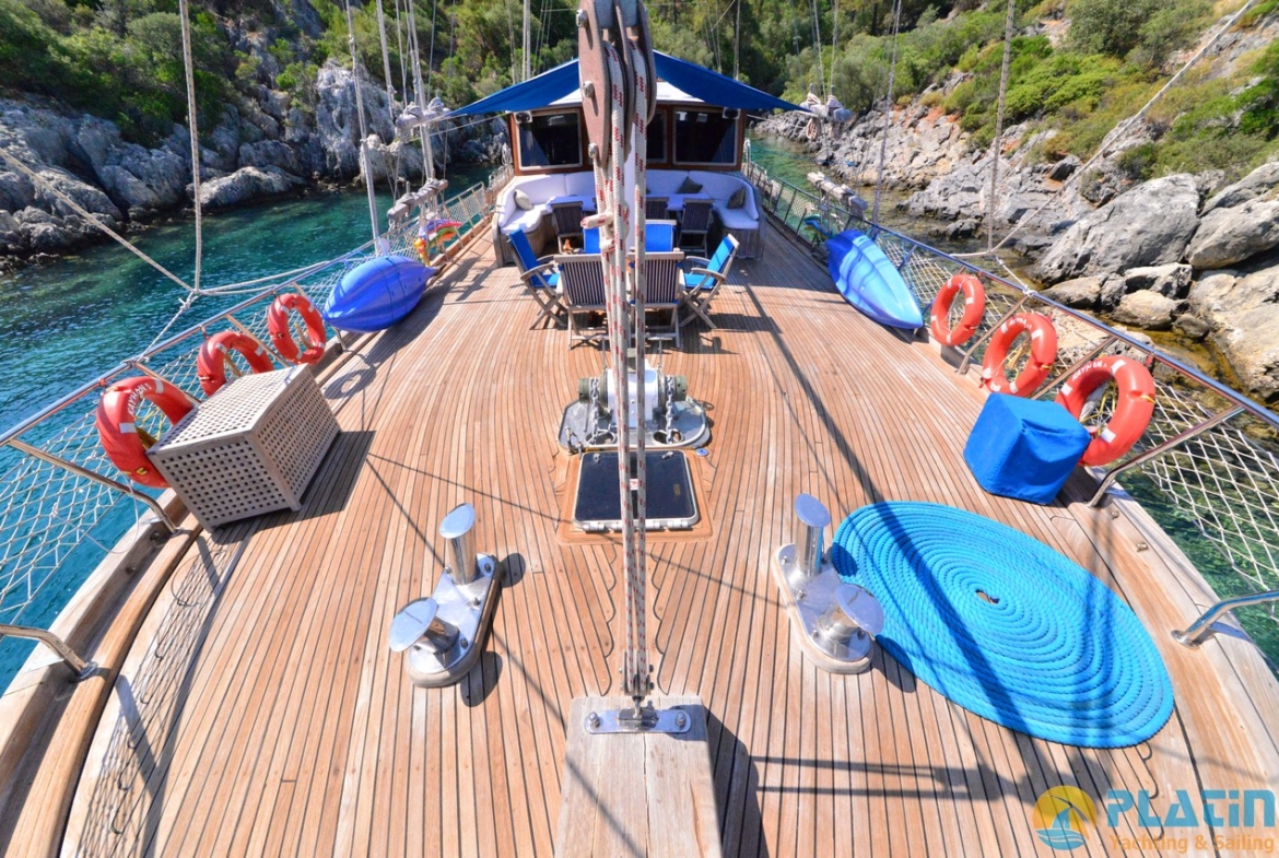 Kayhan 5 Kiralık Gulet Yat Tekne Mavi Yolculuk Tur