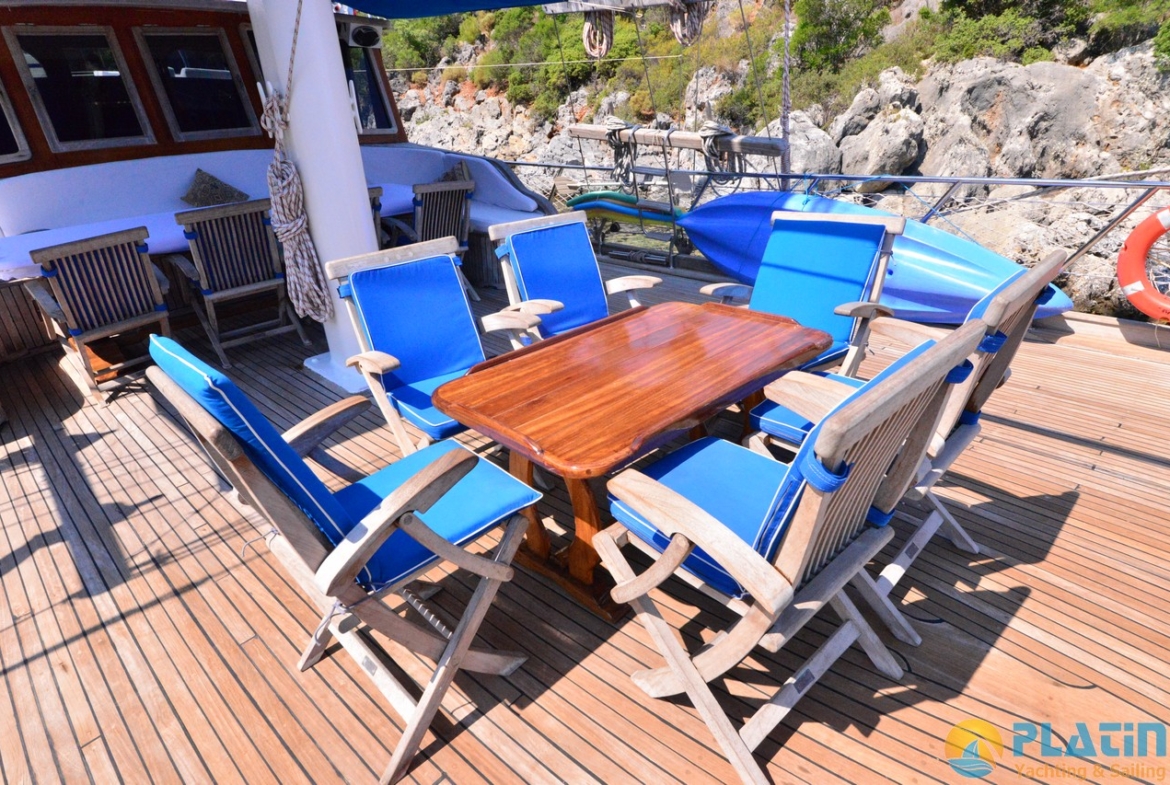 Kayhan 5 Kiralık Gulet Yat Tekne Mavi Yolculuk Tur