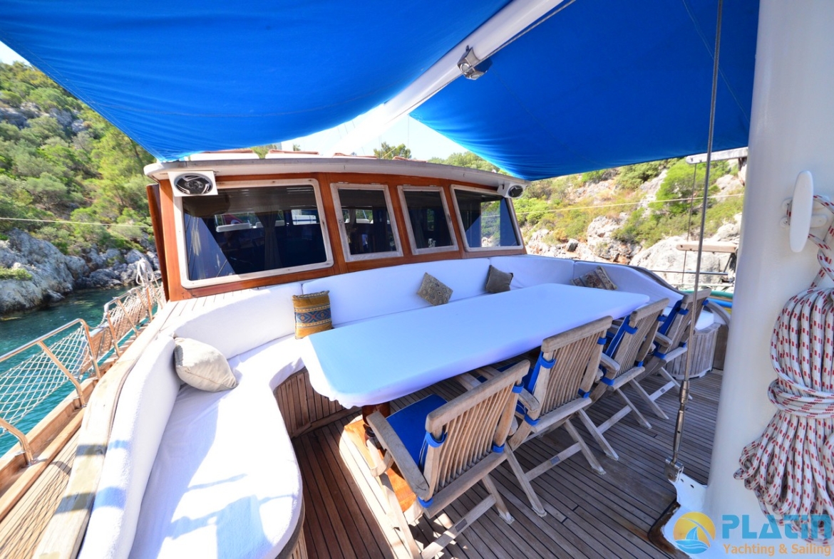 Kayhan 5 Kiralık Gulet Yat Tekne Mavi Yolculuk Tur