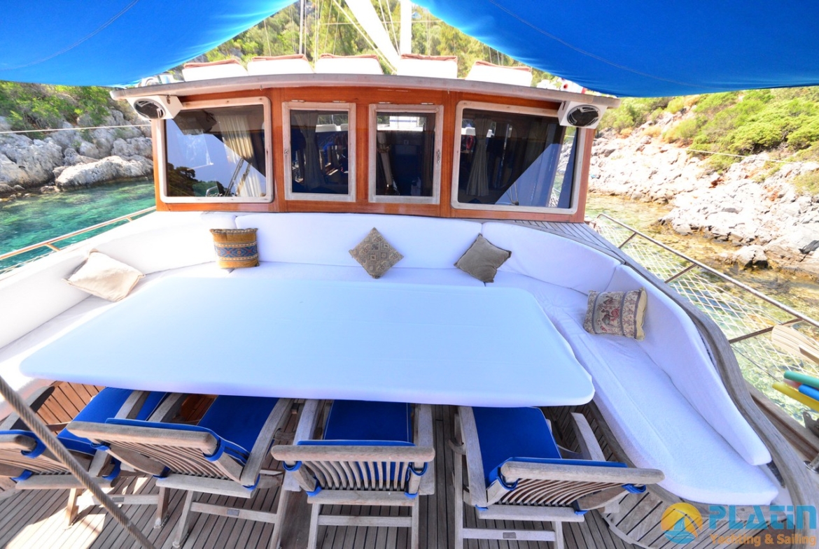 Kayhan 5 Kiralık Gulet Yat Tekne Mavi Yolculuk Tur