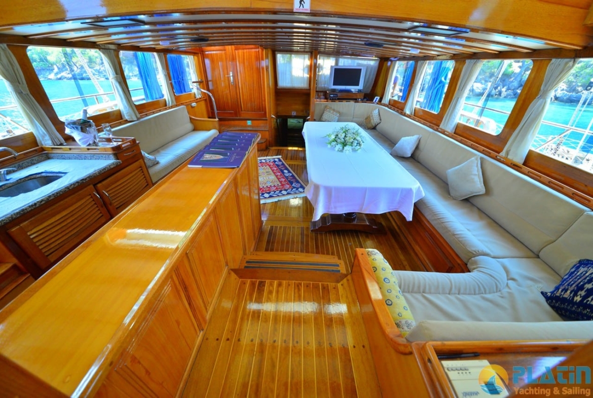 Kayhan 5 Kiralık Gulet Yat Tekne Mavi Yolculuk Tur