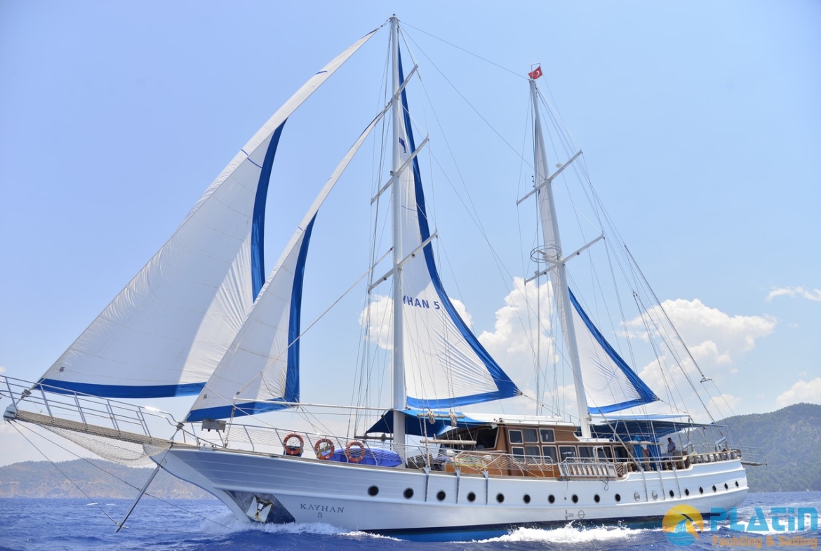 Kayhan 5 Kiralık Gulet Yat Tekne Mavi Yolculuk Tur