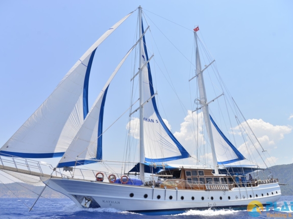 Kayhan 5 Kiralık Gulet Yat Tekne Mavi Yolculuk Tur