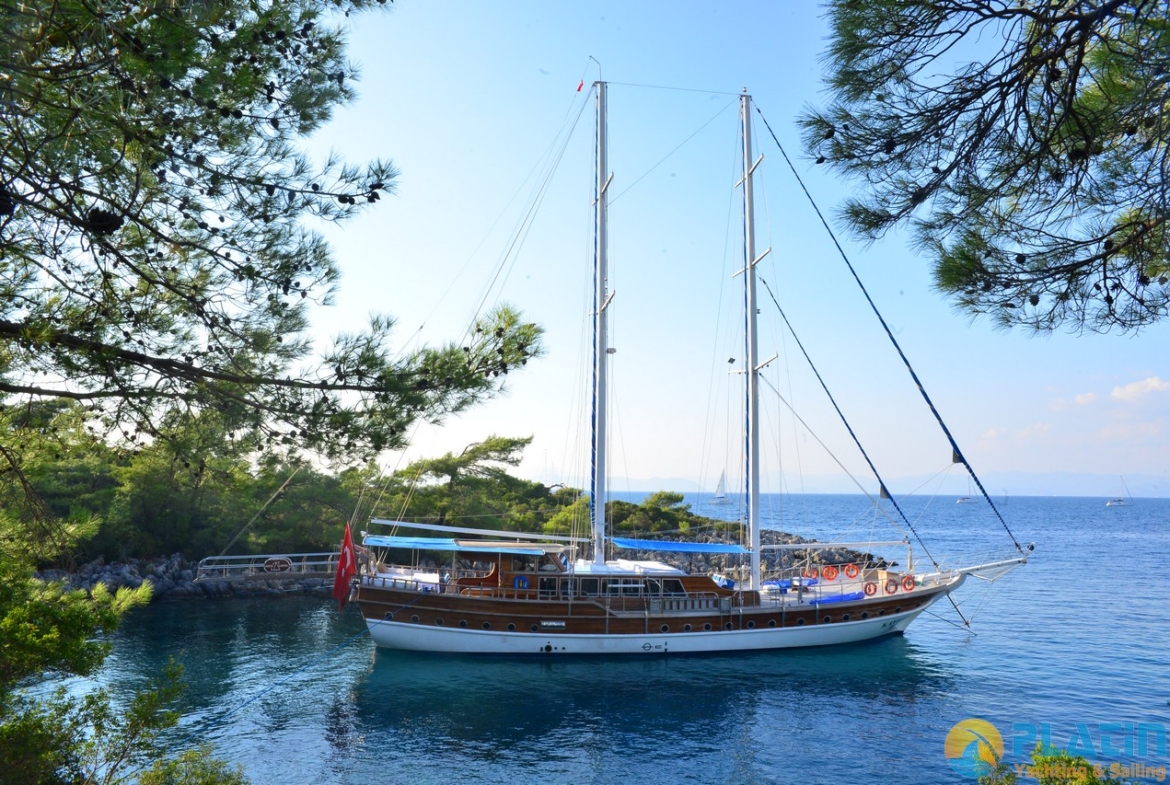 Kayhan 8 Kiralık Gulet Yat Tekne Mavi Yolculuk Tur