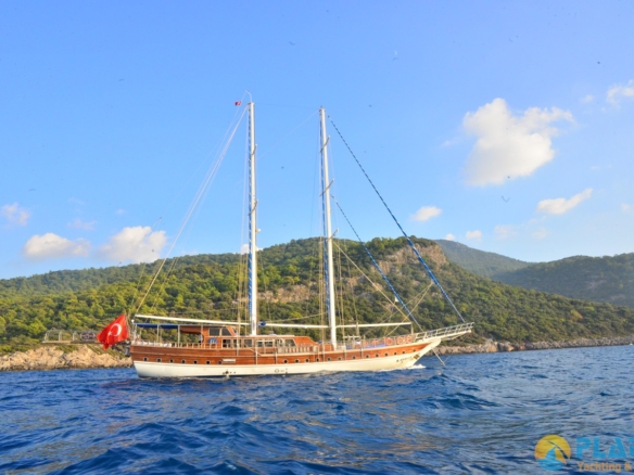 Kayhan 8 Kiralık Gulet Yat Tekne Mavi Yolculuk Tur