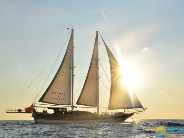 Kayhan 8 Kiralık Gulet Yat Tekne Mavi Yolculuk Tur