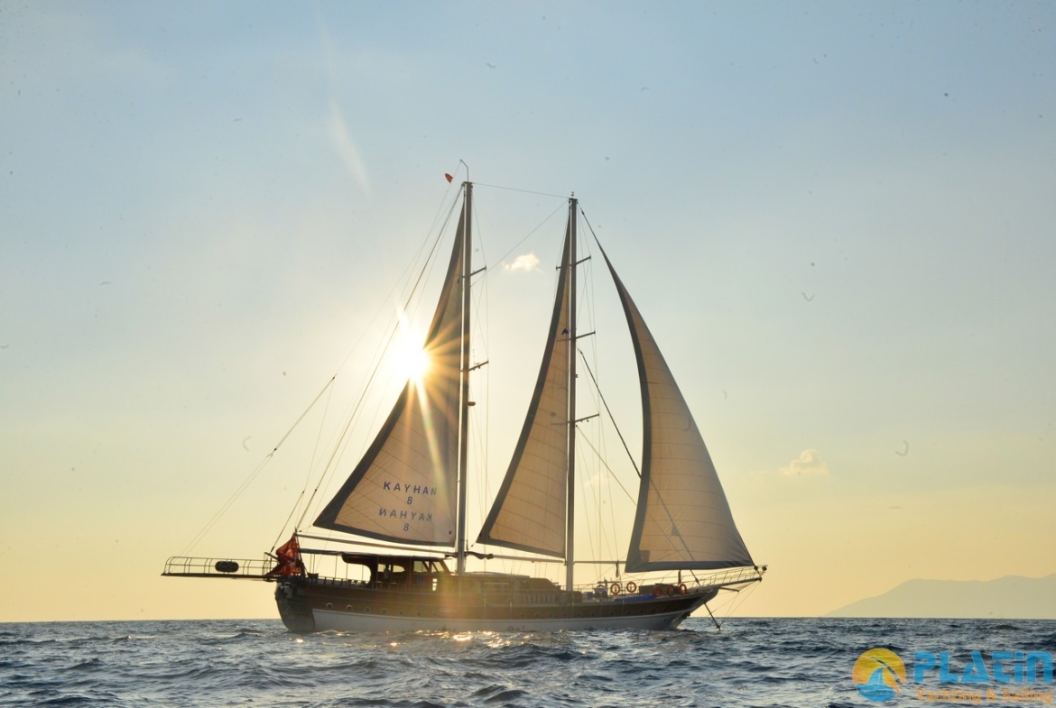 Kayhan 8 Kiralık Gulet Yat Tekne Mavi Yolculuk Tur