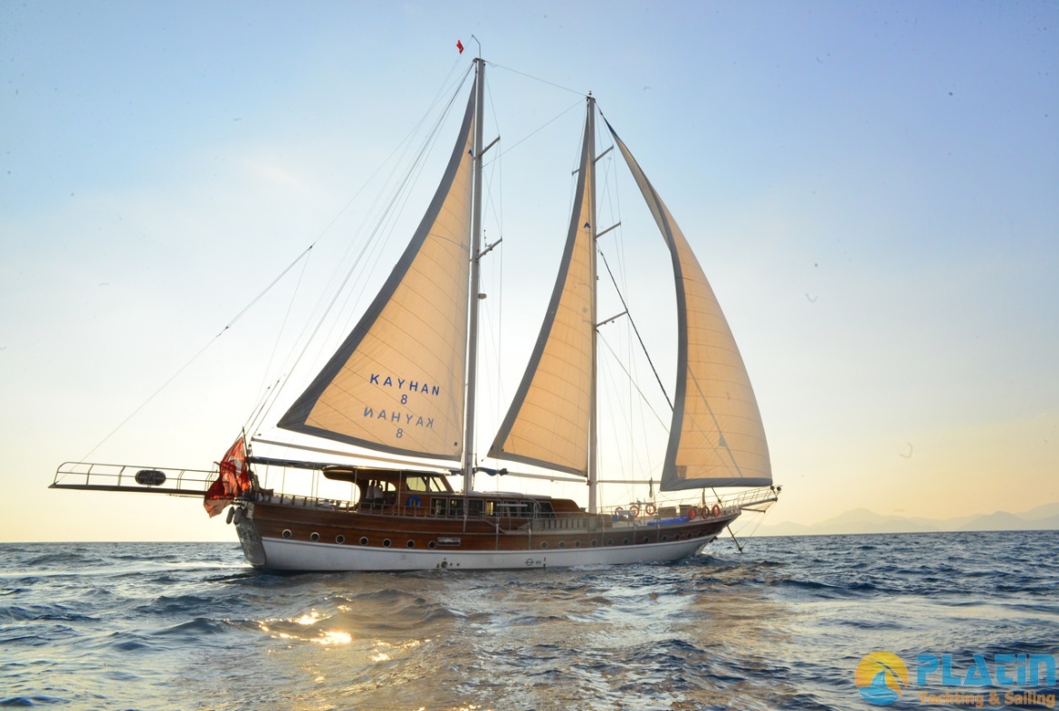 Kayhan 8 Kiralık Gulet Yat Tekne Mavi Yolculuk Tur