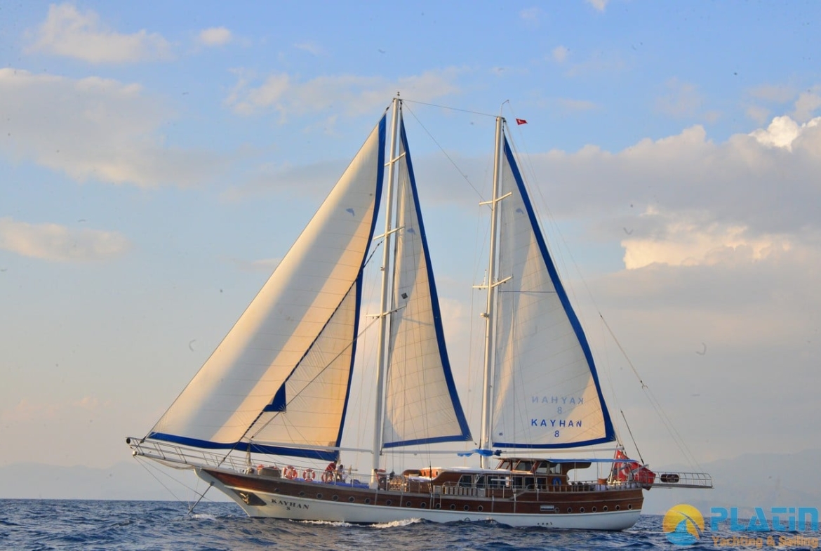 Kayhan 8 Kiralık Gulet Yat Tekne Mavi Yolculuk Tur