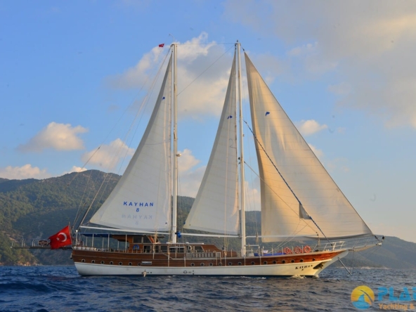 Kayhan 8 Kiralık Gulet Yat Tekne Mavi Yolculuk Tur