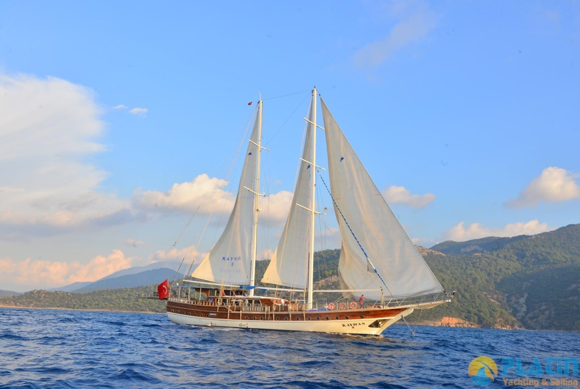 Kayhan 8 Kiralık Gulet Yat Tekne Mavi Yolculuk Tur