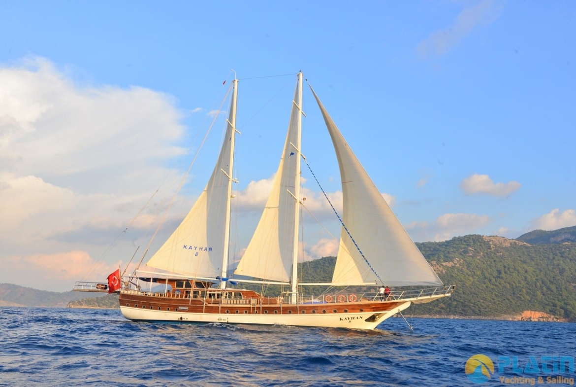 Kayhan 8 Kiralık Gulet Yat Tekne Mavi Yolculuk Tur