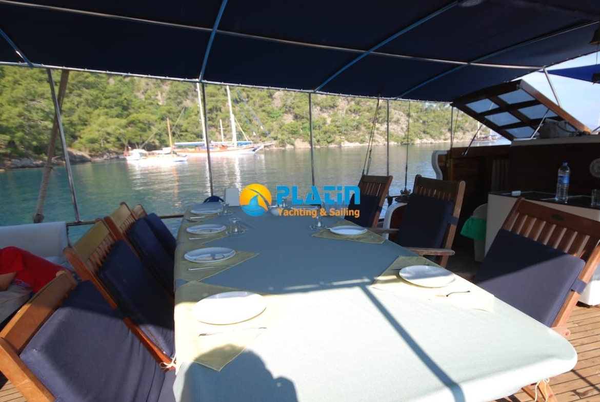 Kiralık Blue Pearl Gulet Yat Tekne Mavi Yolculuk