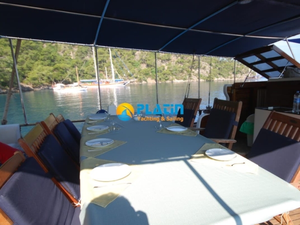 Kiralık Blue Pearl Gulet Yat Tekne Mavi Yolculuk