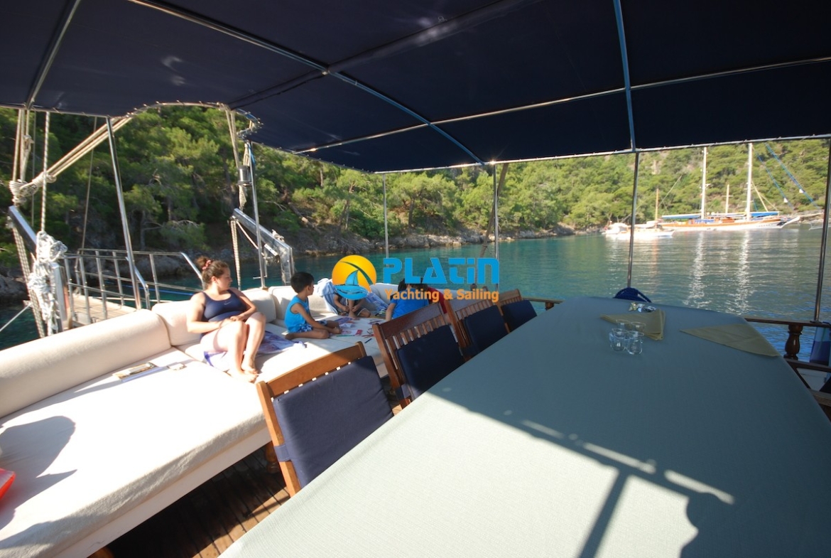 Kiralık Blue Pearl Gulet Yat Tekne Mavi Yolculuk