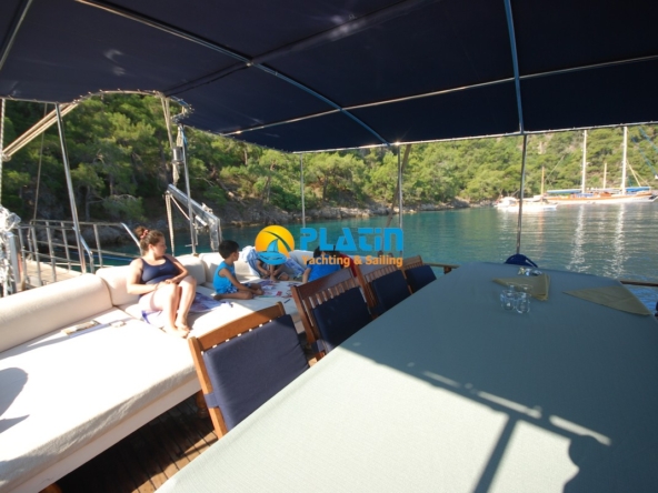 Kiralık Blue Pearl Gulet Yat Tekne Mavi Yolculuk