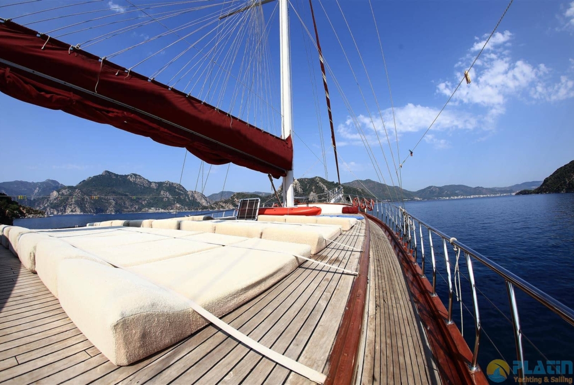 Kiralık Caferoglu 7 Gulet Yat Tekne Mavi Yolculuk