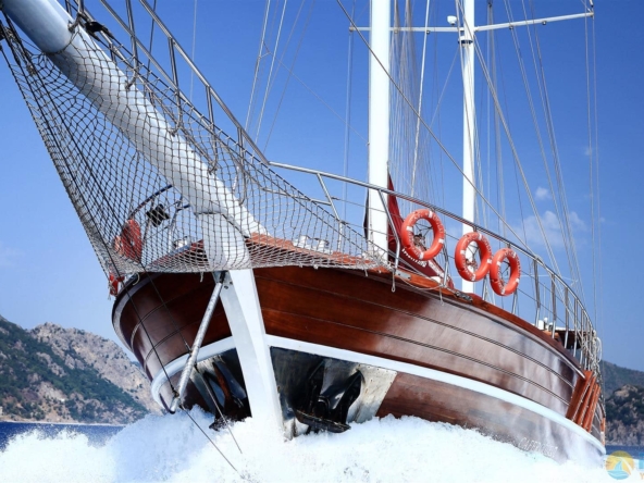 Kiralık Caferoglu 7 Gulet Yat Tekne Mavi Yolculuk