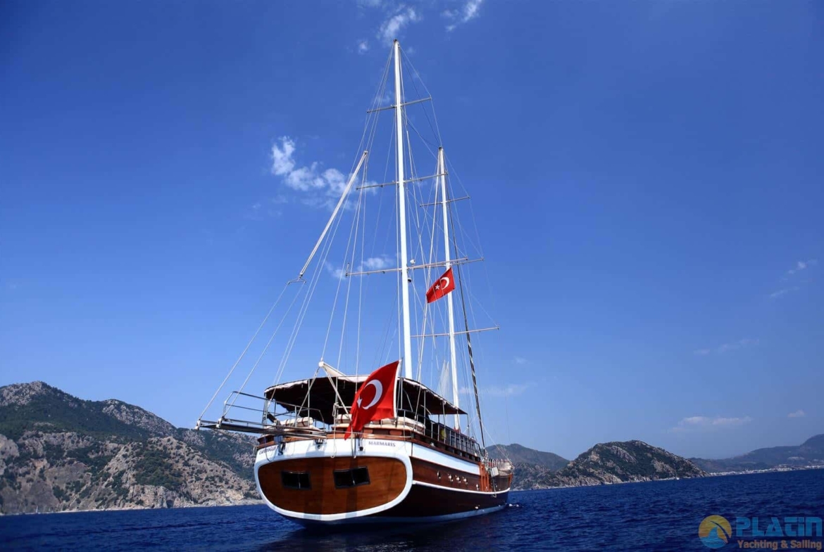 Kiralık Caferoglu 7 Gulet Yat Tekne Mavi Yolculuk
