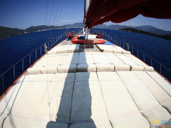 Kiralık Caferoglu 7 Gulet Yat Tekne Mavi Yolculuk