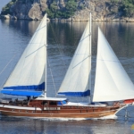 Kiralık Gokce Gulet Yat Tekne Mavi Yolculuk