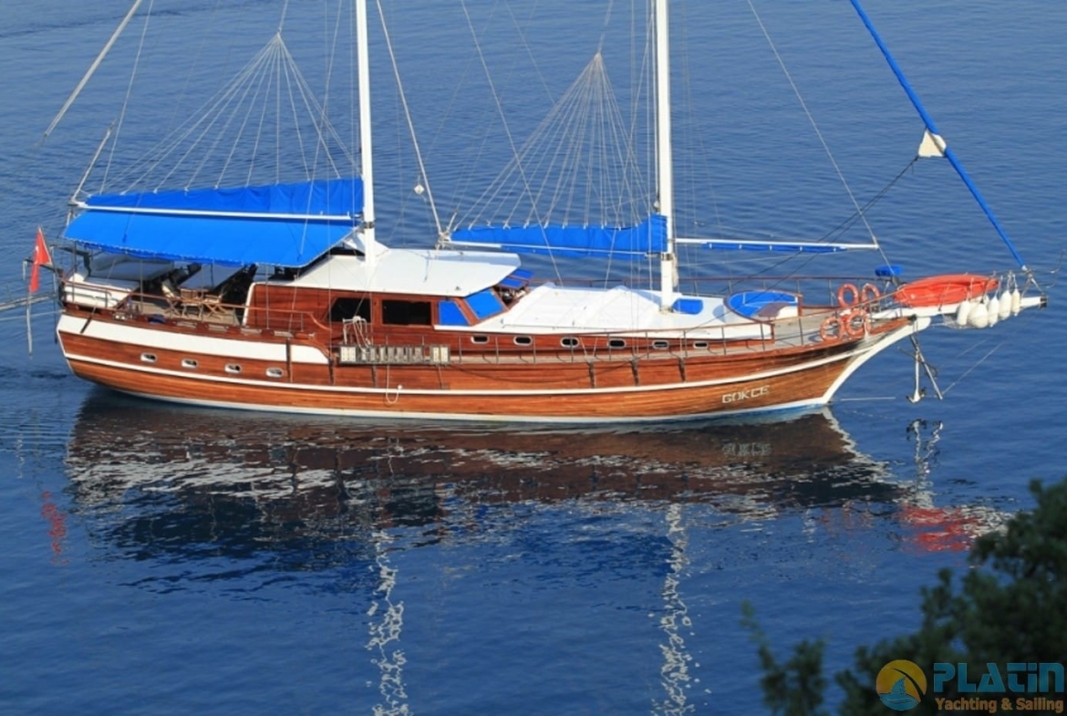 Kiralık Gokce Gulet Yat Tekne Mavi Yolculuk