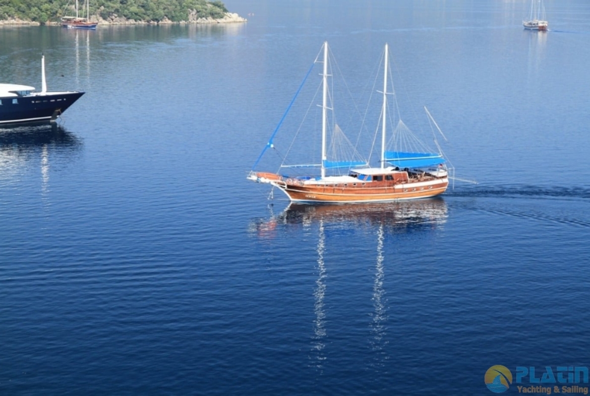 Kiralık Gokce Gulet Yat Tekne Mavi Yolculuk