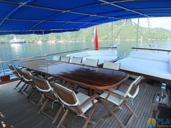 Kiralık Gokce Gulet Yat Tekne Mavi Yolculuk