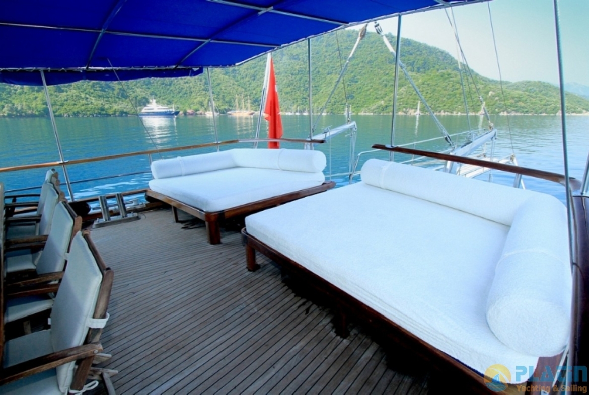 Kiralık Gokce Gulet Yat Tekne Mavi Yolculuk