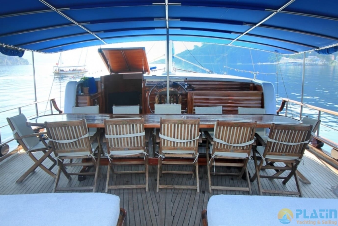 Kiralık Gokce Gulet Yat Tekne Mavi Yolculuk