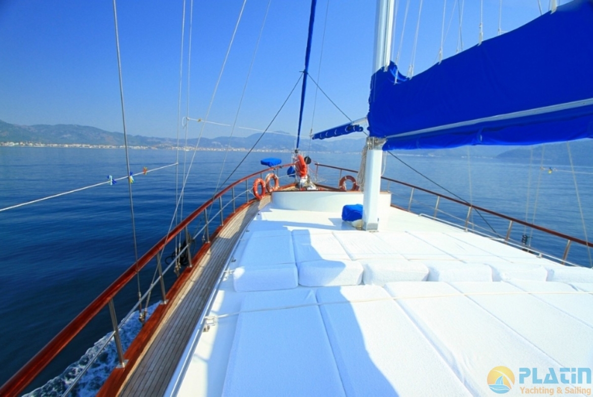 Kiralık Gokce Gulet Yat Tekne Mavi Yolculuk