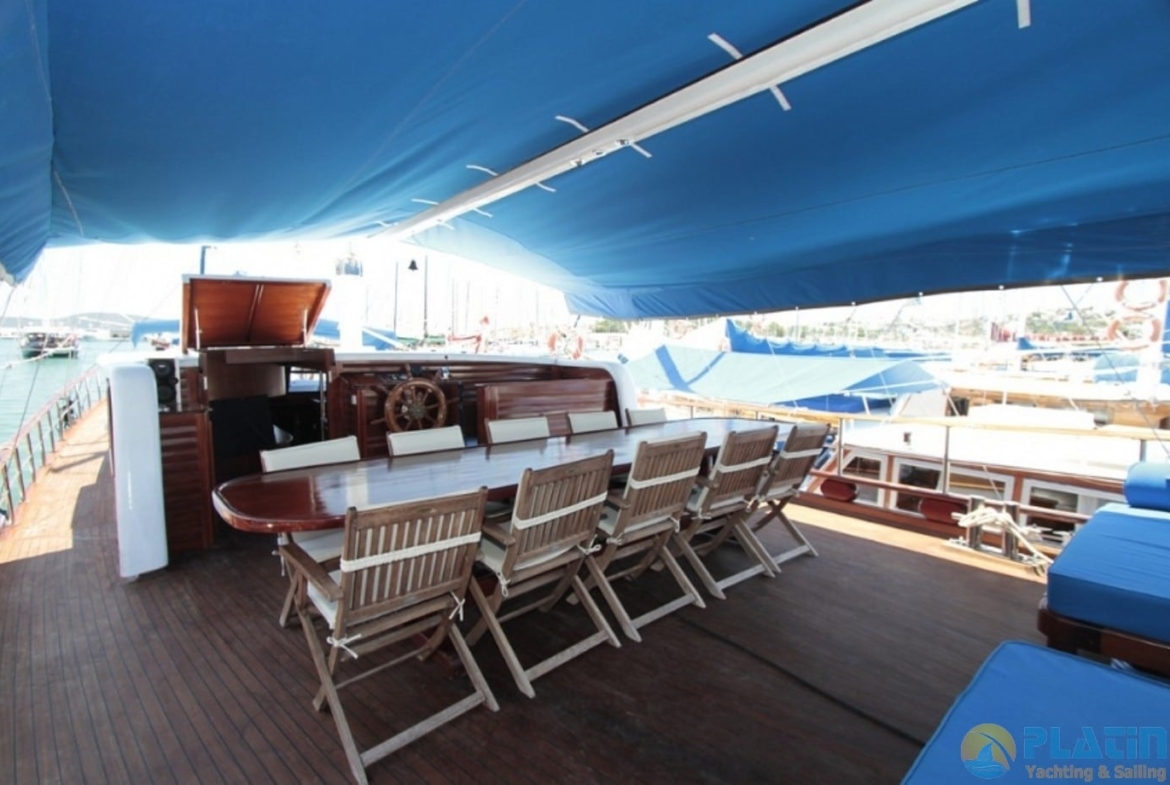 Kiralık Gokce Gulet Yat Tekne Mavi Yolculuk