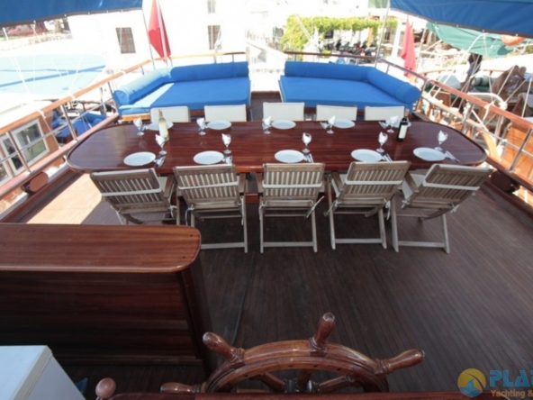 Kiralık Gokce Gulet Yat Tekne Mavi Yolculuk