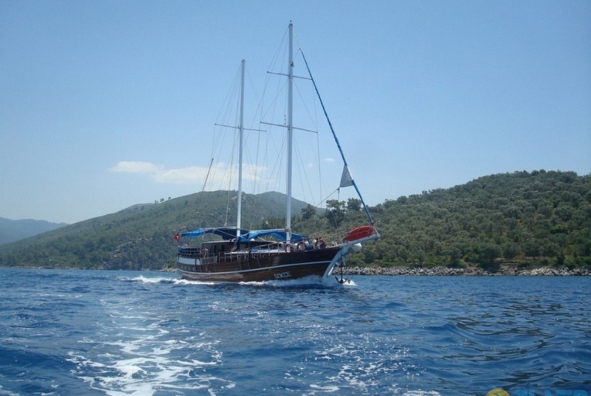 Kiralık Gokce Gulet Yat Tekne Mavi Yolculuk
