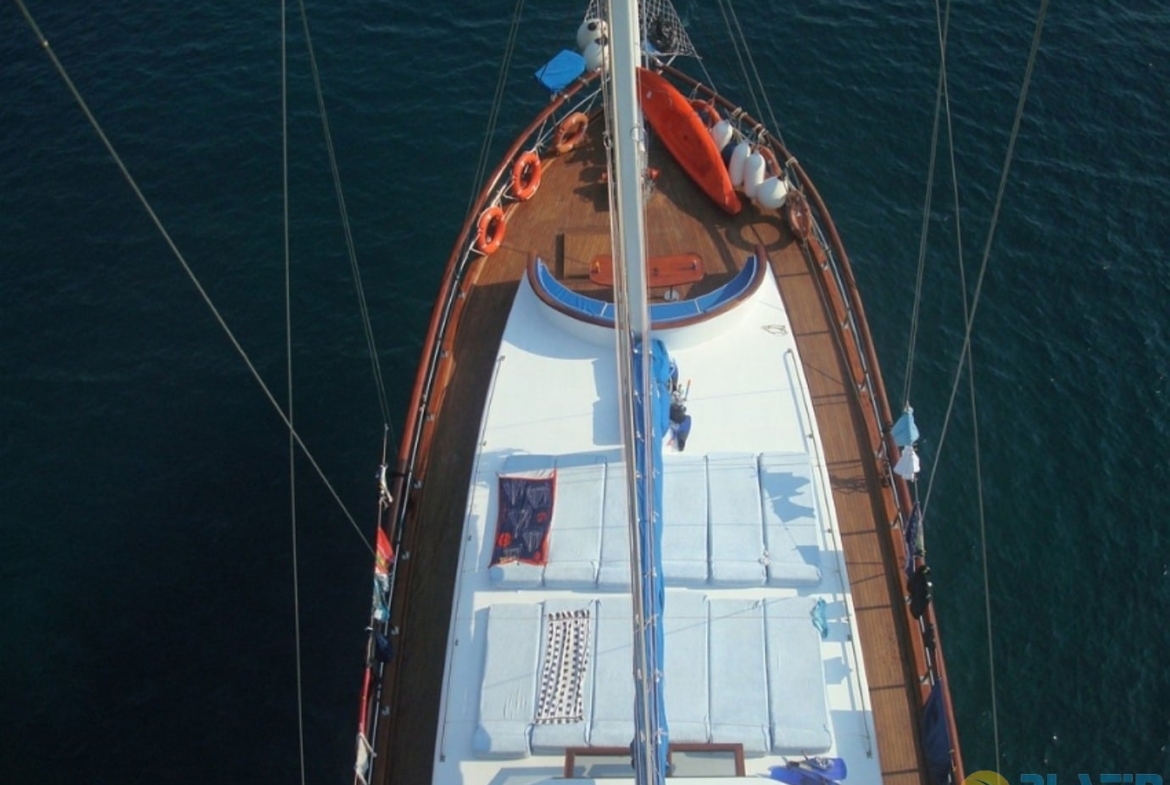 Kiralık Gokce Gulet Yat Tekne Mavi Yolculuk