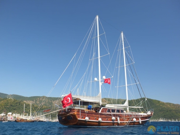 Kiralık K Mehmet Bugra Gulet Yat Tekne Mavi Yolculuk