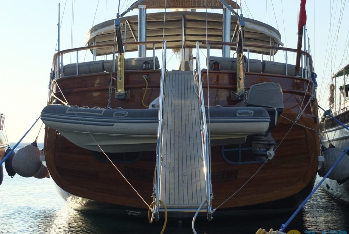 Kiralık K Mehmet Bugra Gulet Yat Tekne Mavi Yolculuk